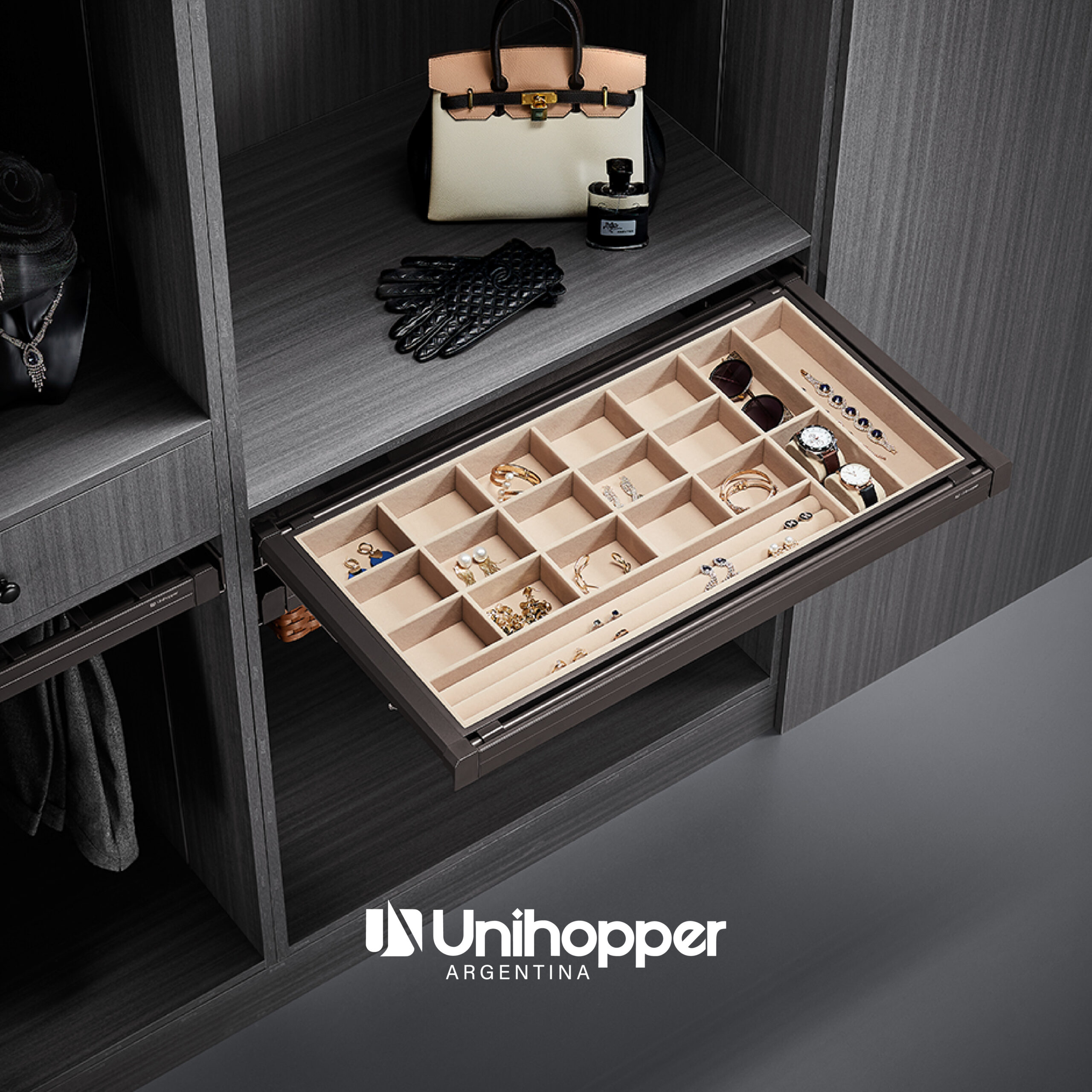 Cajón Alhajero con pana - Unihopper - Imagen 3