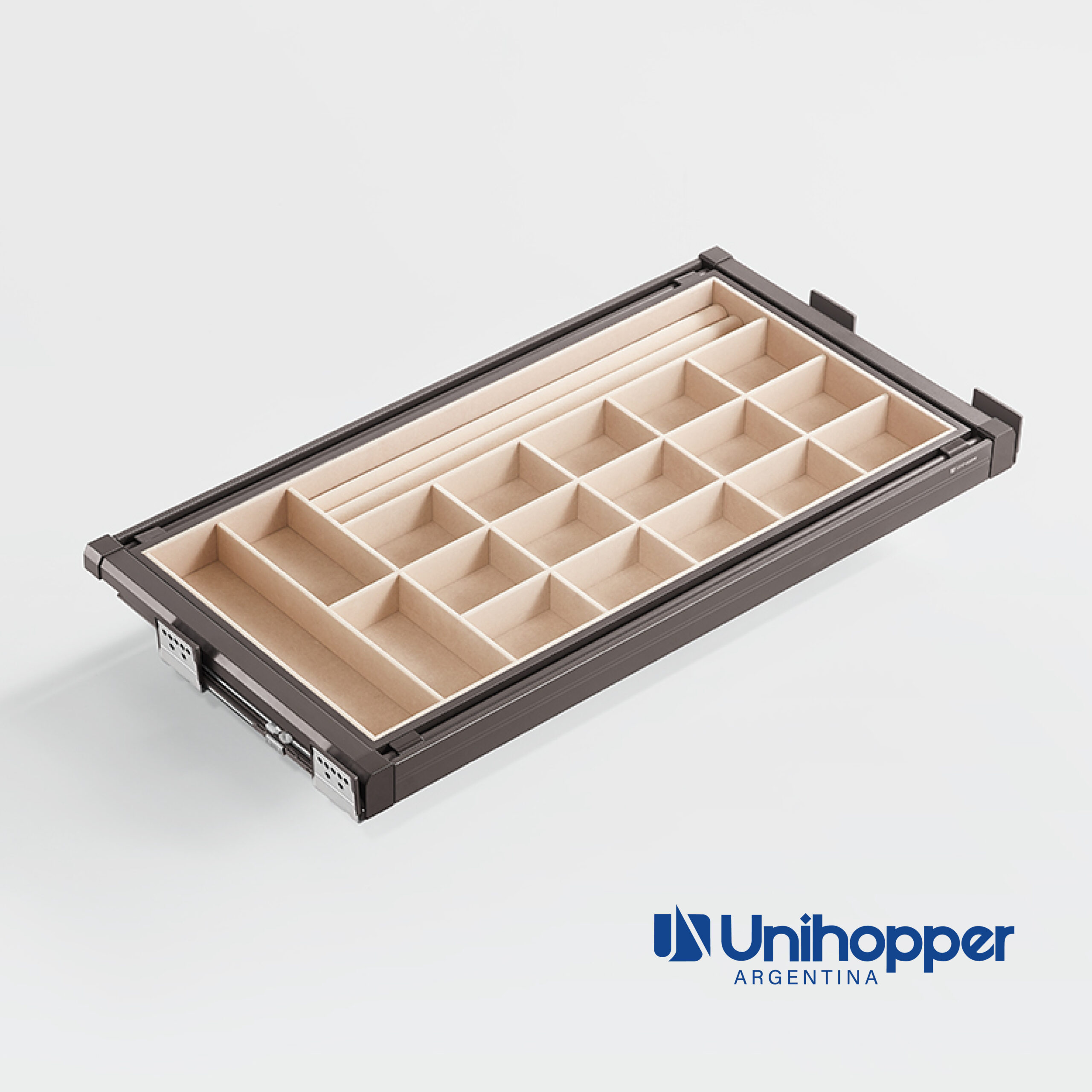Cajón Alhajero con pana - Unihopper