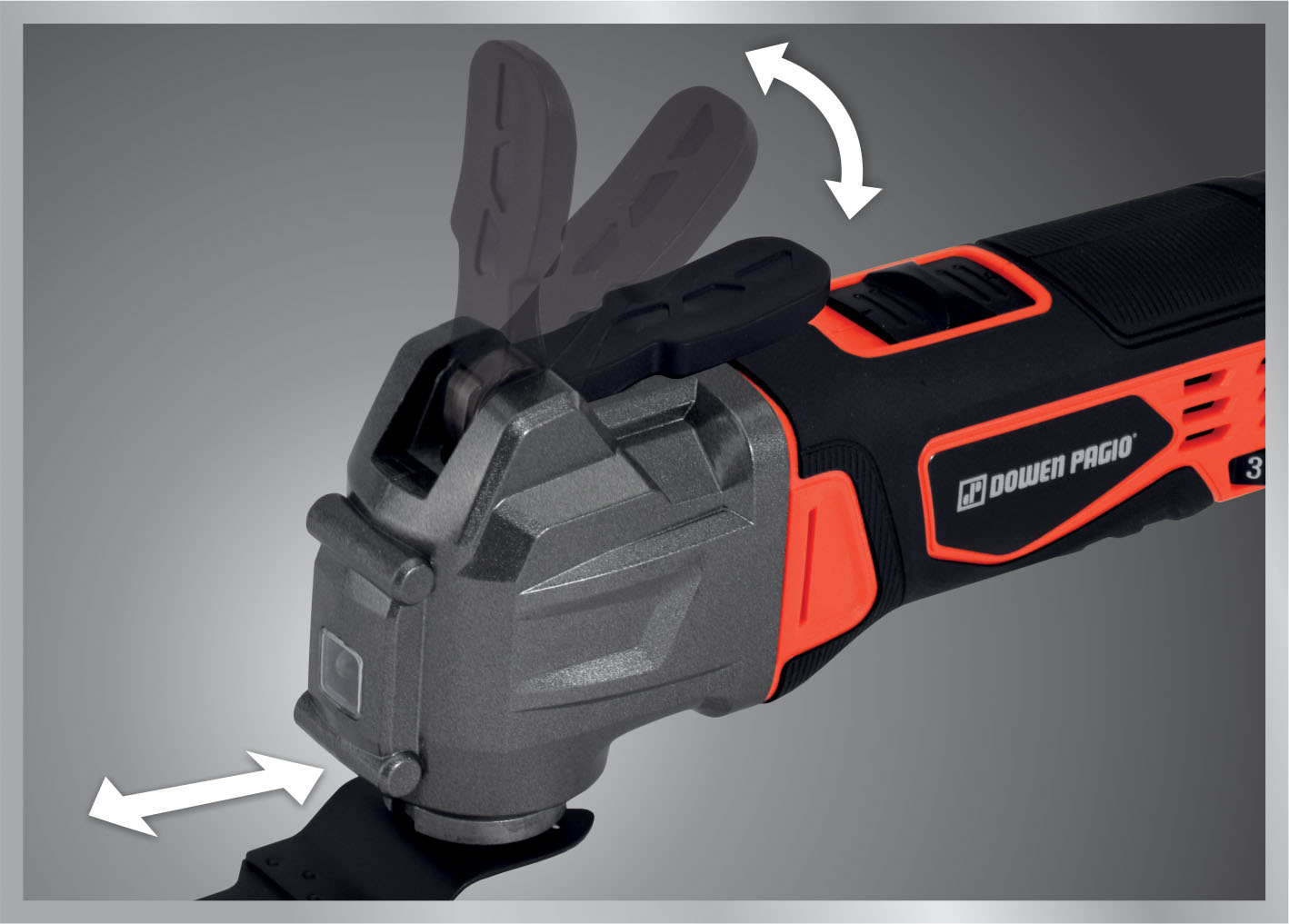 Herramienta oscilatoria a bat. 18v Flex one (Sin bateria) - Imagen 4