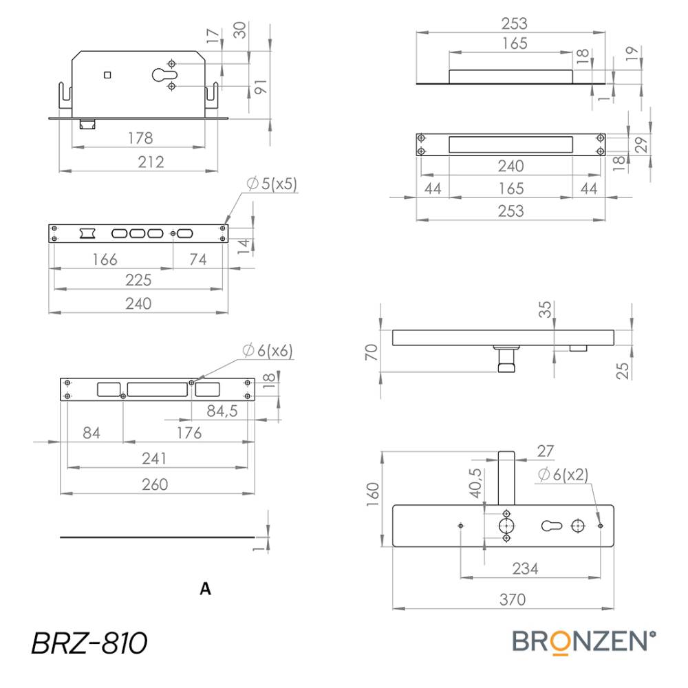 Cerradura electronica digital BRZ - Imagen 4